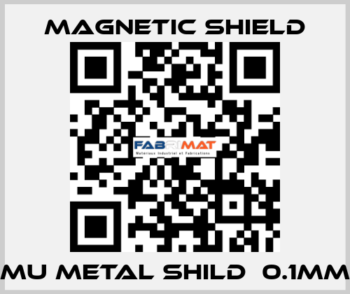 MU METAL SHILD  0.1mm Magnetic Shield