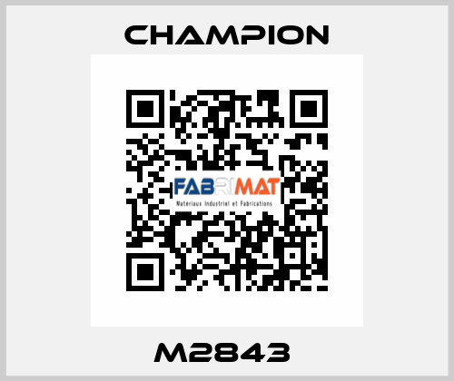 M2843  Champion