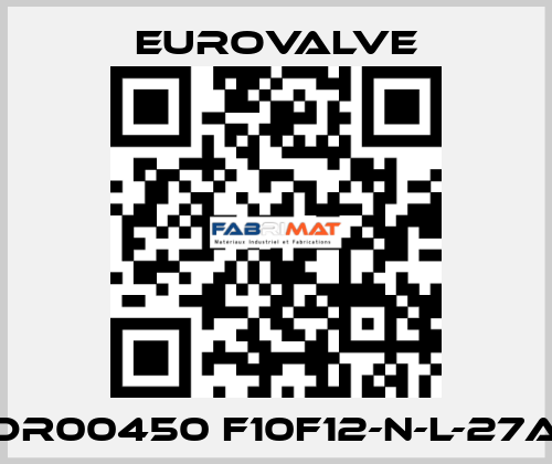 DR00450 F10F12-N-L-27A Eurovalve