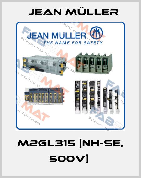 M2GL315 [NH-SE, 500V]  Jean Müller