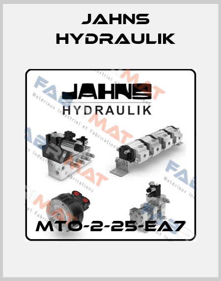 MTO-2-25-EA7 Jahns hydraulik