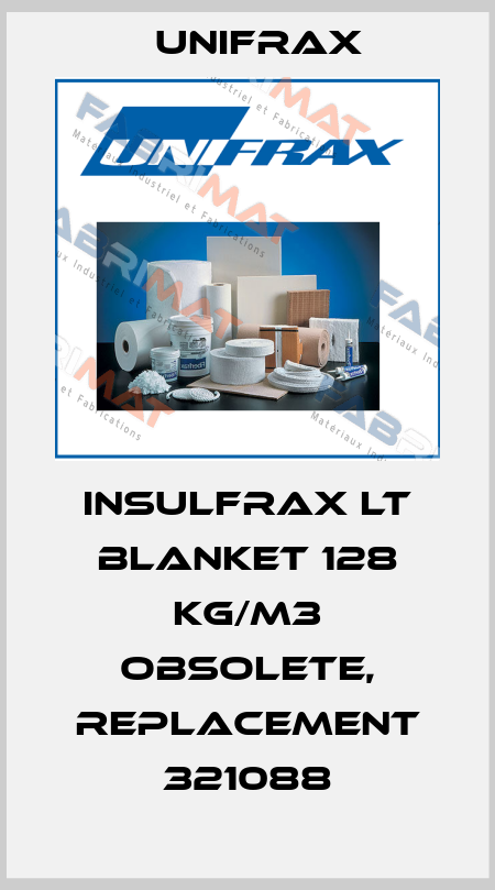 INSULFRAX LT Blanket 128 KG/M3 obsolete, replacement 321088 Unifrax
