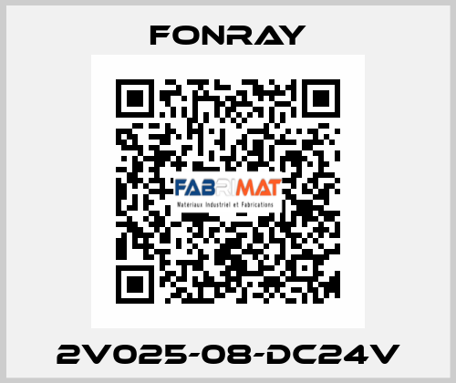 2V025-08-DC24V Fonray