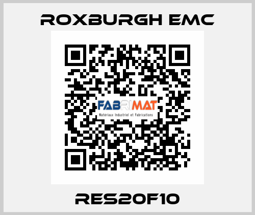 RES20F10 Roxburgh EMC