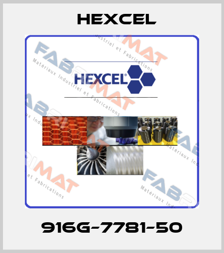 916G–7781–50 Hexcel