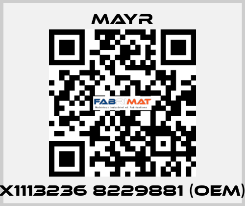 X1113236 8229881 (OEM) Mayr