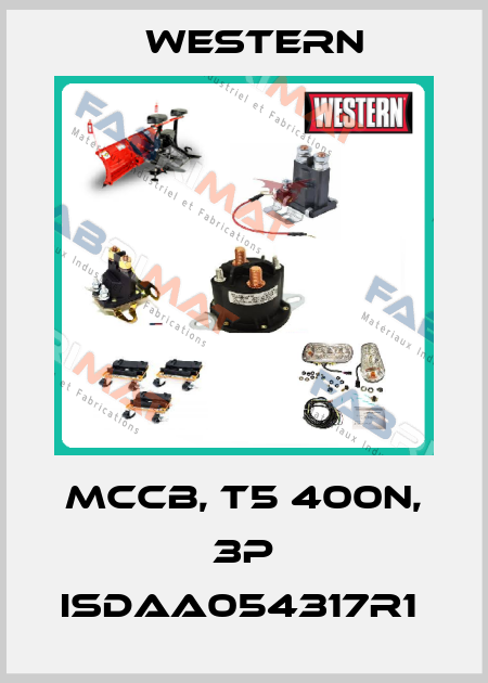 MCCB, T5 400N, 3P ISDAA054317R1  Western