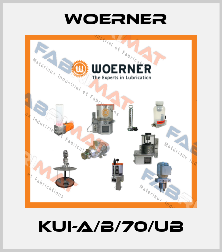 KUI-A/B/70/UB Woerner