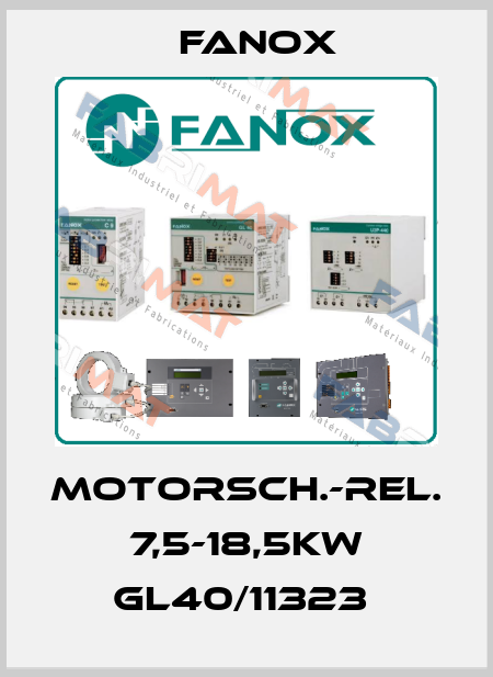 MOTORSCH.-REL. 7,5-18,5KW GL40/11323  Fanox