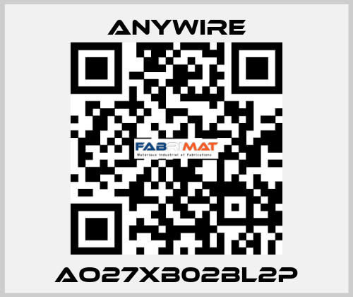 AO27XB02BL2P Anywire