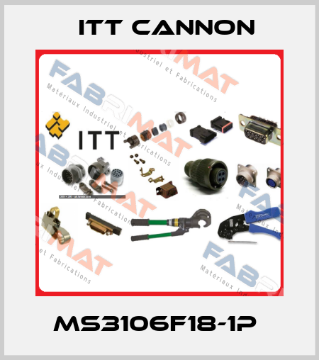 MS3106F18-1P  Itt Cannon