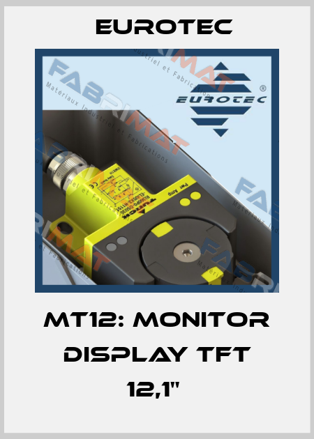 MT12: MONITOR DISPLAY TFT 12,1"  Eurotec