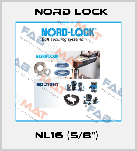 NL16 (5/8")  Nord Lock