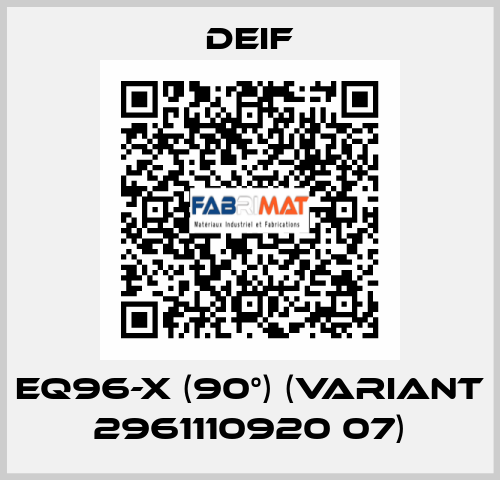 EQ96-x (90°) (Variant 2961110920 07) Deif