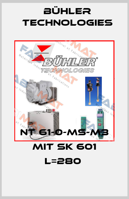 NT 61-0-MS-M3 MIT SK 601 L=280  Bühler Technologies