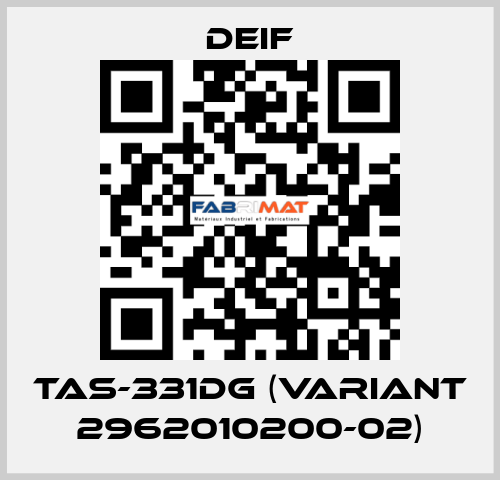 TAS-331DG (Variant 2962010200-02) Deif