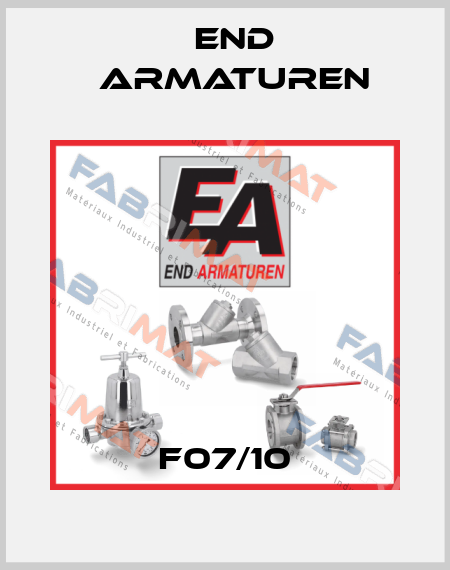 F07/10 End Armaturen