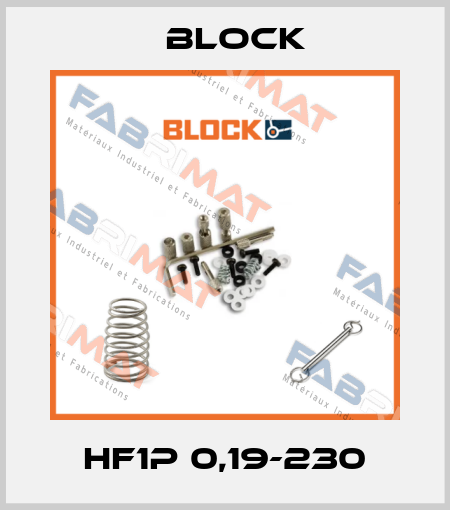 HF1P 0,19-230 Block