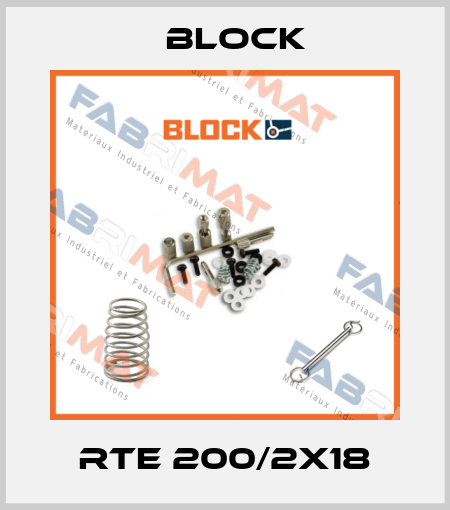 RTE 200/2x18 Block
