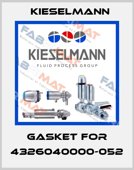 Gasket for 4326040000-052 Kieselmann