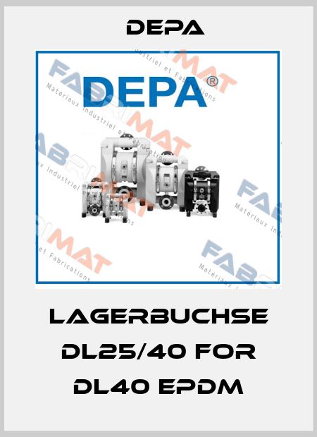 Lagerbuchse DL25/40 for DL40 EPDM Depa