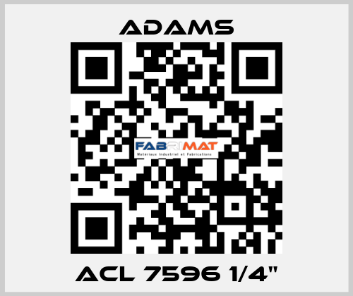 ACL 7596 1/4" ADAMS