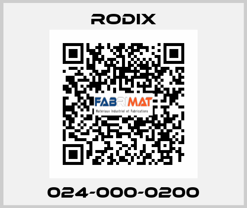 024-000-0200 Rodix