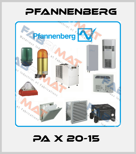 PA X 20-15  Pfannenberg