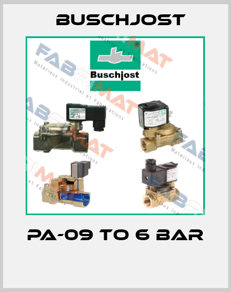 PA-09 TO 6 BAR  Buschjost