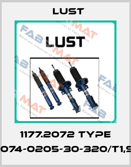 1177.2072 Type LSN-074-0205-30-320/T1,S4,1R Lust