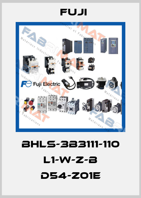BHLS-3B3111-110 L1-W-Z-B D54-Z01E Fuji