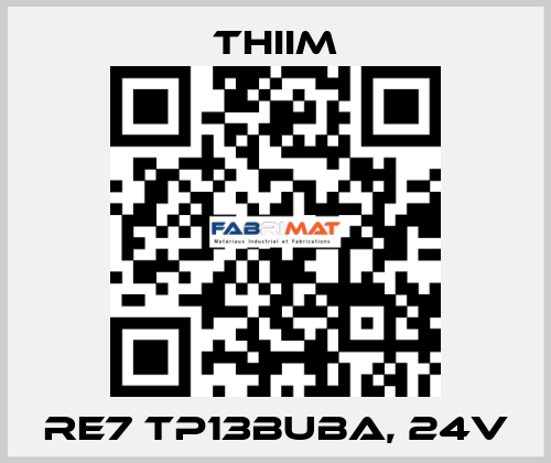 RE7 TP13BUBA, 24V Thiim