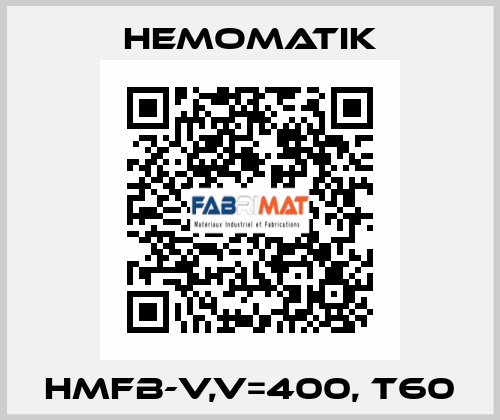HMFB-V,V=400, T60 Hemomatik