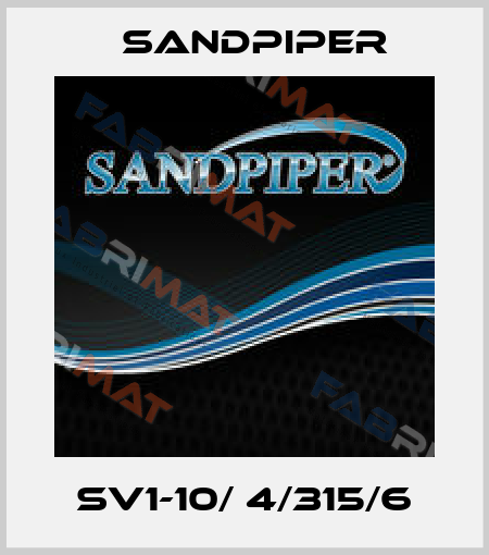 SV1-10/ 4/315/6 Sandpiper