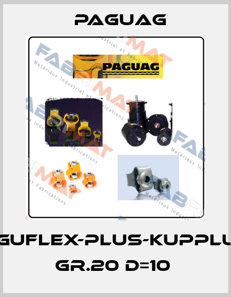 PAGUFLEX-PLUS-KUPPLUNG GR.20 D=10  Paguag