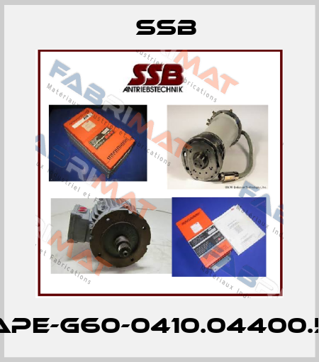 DAPE-G60-0410.04400.50 SSB