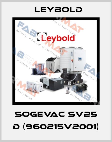SOGEVAC SV25 D (960215V2001) Leybold