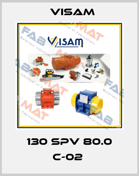 130 SPV 80.0 C-02  Visam