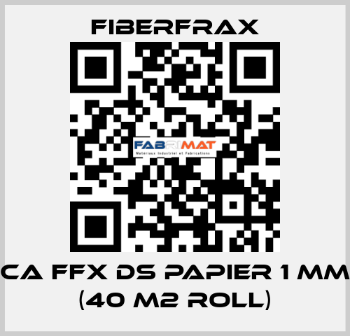 CA FFX DS PAPIER 1 MM (40 m2 roll) Fiberfrax