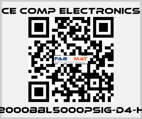 DPG2000BBL5000PSIG-D4-HA-10 Ce Comp Electronics