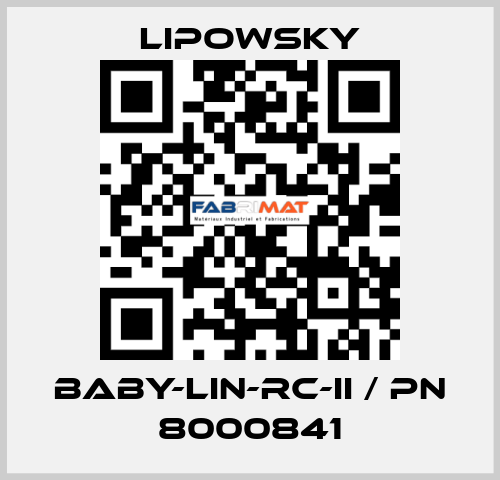 Baby-LIN-RC-II / PN 8000841 Lipowsky