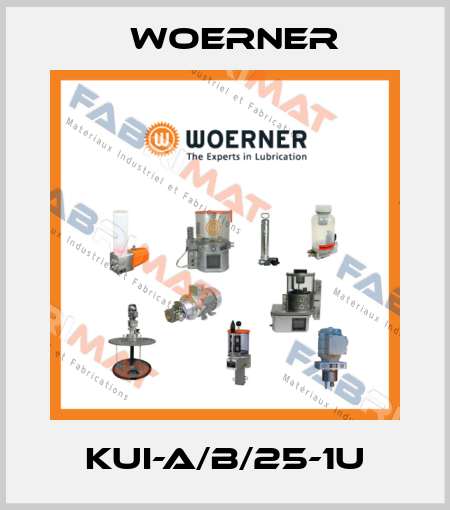 KUI-A/B/25-1U Woerner
