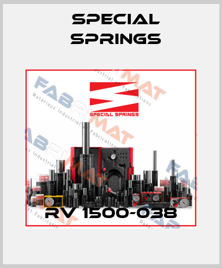 RV 1500-038 Special Springs