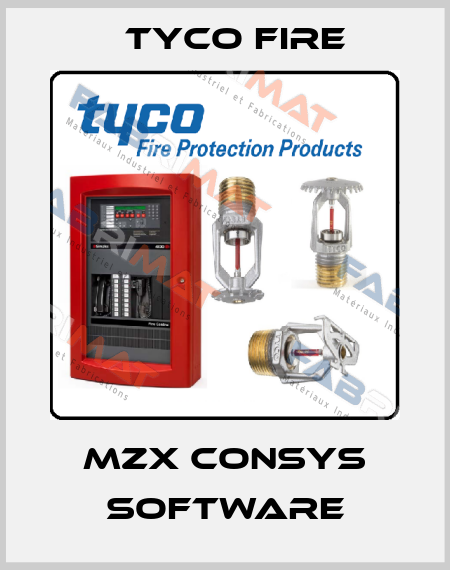 MZX CONSYS SOFTWARE Tyco Fire
