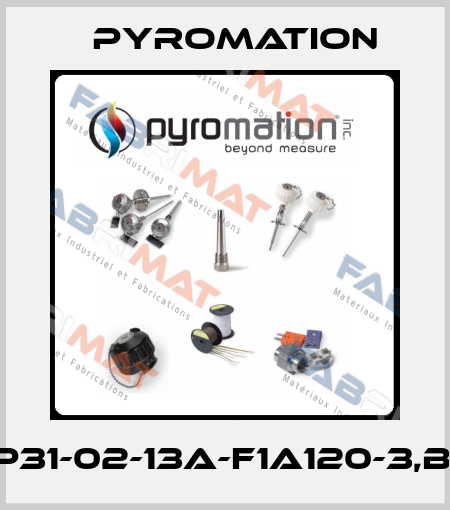 JP31-02-13A-F1A120-3,BX Pyromation