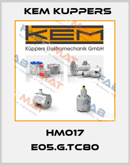 HM017 E05.G.TC80 Kem Kuppers