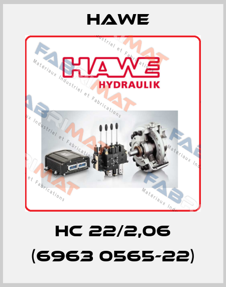 HC 22/2,06 (6963 0565-22) Hawe