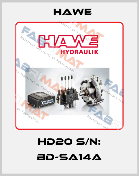 HD20 S/N: BD-SA14A Hawe