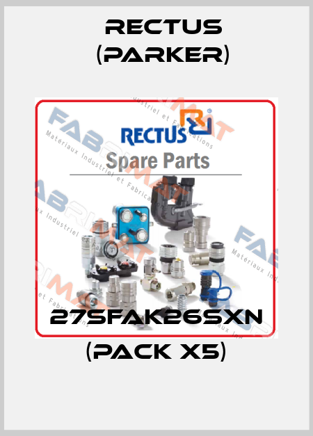 27SFAK26SXN (pack x5) Rectus (Parker)