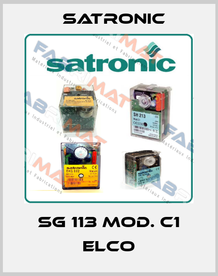SG 113 Mod. C1 ELCO Satronic